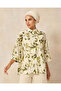 Women Yellow Printed Shirt