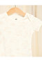 Baby Cream Printed Lion King Bodysuit - 2