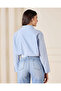 Women Blue Twofer Shirt Blouse - 3