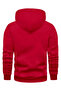 Men's Şimşek Printed Hooded Hoodie - 2