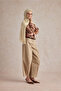 Organic Crash Shawl Camel Hair - 5