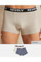Men Grey Plain Hipster Set (Pack Of 2)