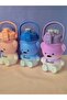 زجاجة مياه سمايل 800 مل باللون الأزرق مع دمية دب - 7