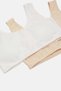 Senior Girls Beige And White Padded Bra (Pack of 2) - 4