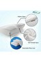 Memory Foam Pillow For Neck Massager – Pillow for Neck, Back & Shoulder Pain Relief, , - 3