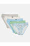 Women Assorted Printed Bikini Brief Set (Pack of 5) - 5