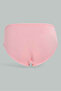 Girls White And Pink Mini Mouse Print Brief Set (Pack Of 3) - 5