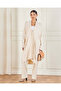 Women Beige Knitted Cardigan