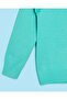 Infant Girls Teal Knitted Sweater - 4