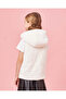 Girls White Gillet Hooded Jacket - 3