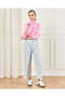 Senior Girls Pink High Neck Pullover - 2