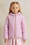 Girls Pink Hooded Jacket