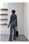 Double Zipper Knitwear Set - 5