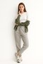 Women's 100% Cotton Two Thread Basic Sweatpants - 2