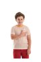 Licensed Yellow-Red Striped White Children's T-Shirt - 2