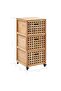 Bathroom Cabinet 41x41x91 cm Solid Walnut Wood - 8