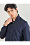 Men Navy Bomber Jacket - 4