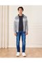 Senior Boys Grey Sherpa Lining Zip Thru Hoody Cardigan - 2