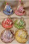 Pervi̇z Karçi̇çek Porcelain Hand Painted Coffee Cup Set