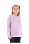 Girl's 3-Pack Navy Blue-Lilac-Ecru 3-Thread Sh Fleece-Lined Sweatshirt B Printed 5-14 Years Old - 4