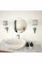 Wall Mirror 40 cm Round Glass