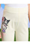 Girls Yellow Hello Kitty Print Flared Leggings - 4