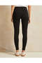 Women Charcoal And Black Leggings Set (Pack Of 2) - 4