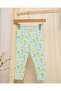 Infant Girls Blue Fruit Print Leggings