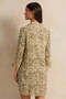 Women Green Crushed Floral Tunic Nightshirt - 3