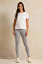 Women Grey Printed Leggings - 2