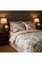 Double Duvet Cover Set with Fitted Sheet Eucalyptus Pink - 2