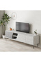Mourah Fiona Tv Stand Up To 70 Inches- Ancient White/Retro Grey- 2 Years Warranty