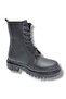 Champs-élysées k-42-26 anatomical leather zippered lace-up postal women's boots