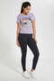 Grey Mélange Capri and Long-Length Leggings (Pack Of 2) - 2