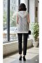Italian lace hooded stylish and stylish vest - 4