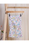 Infant Girls White Printed Leggings - 4
