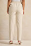 Women Beige Button Detailed Trousers - 3