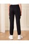 Senior Boys Black Cargo Trousers - 3