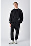 Urban Contemporary Elastic Cuff Pants Black Men's Sweatpants - 221211-Kk001