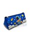 Astronaut Design Children's Pencil Case Pvc Triangle Zipper School Bag Organizer 20 cm - 3