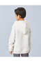 Boys White Hooded Sweatshirt - 3