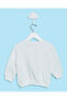 Infant Girls White Teddy Print Sweatshirt - 4