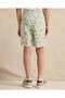 Boys Mint Palm Tree Allover Print Shorts - 3