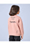 Boys Peach Printed Bonded Sweatshirt - 3
