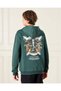 Senior Boys Green Anime Over Size Sweatshirt - 3