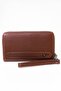 Leather Wallet with Phone Holder (1002-3) Tan - 3