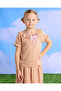 Girls Brown Embellished Casual Set (2 Piece) - 2