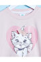 Infant Girls Pink Marie Cat Print Sweatshirt - 2