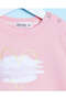 Infant Girls Pink Printed Sweatshirt - 2