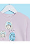 Infant Girls Mauve Embellished Sweatshirt With Headband - 2